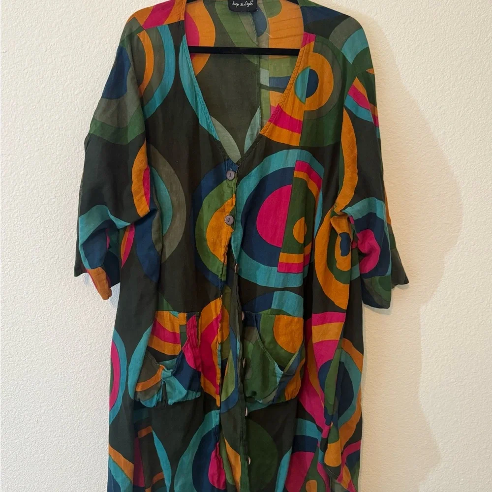 Abstract Colorful Patterned boho style! - Picture 4 of 8